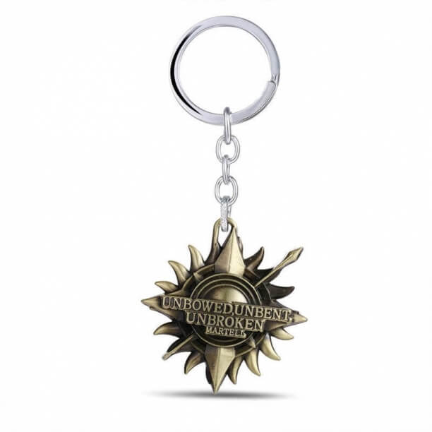 Hra Thrones House Martell Keychains