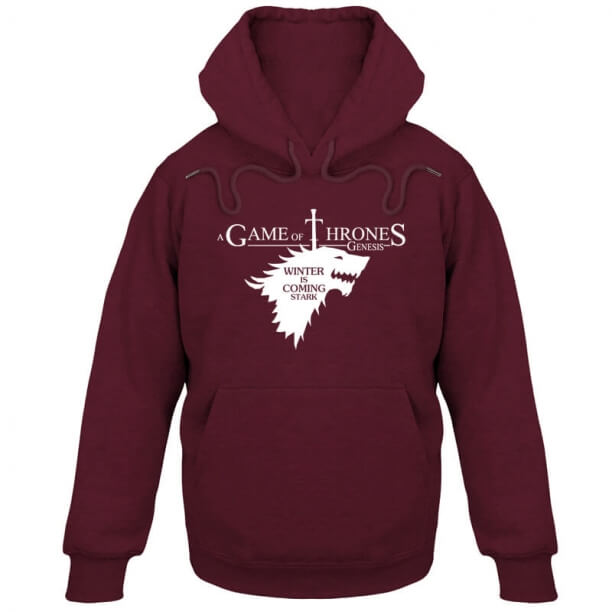 Jocul de tronuri Sweater House Stark Wolf Hoodie