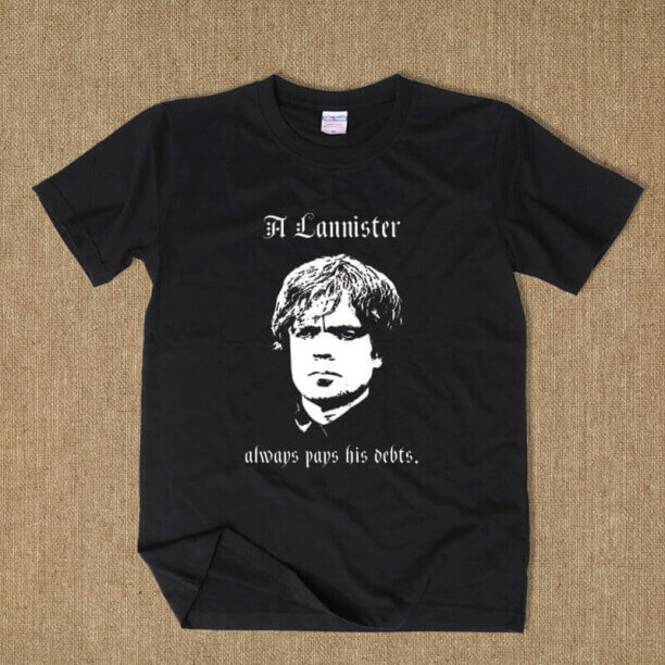 Game Of Thrones Tyrion Lannister T-shirt