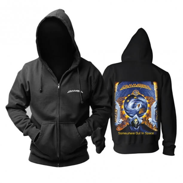 Felpa con cappuccio Gamma Ray Hoodie Metal Punk Rock in Germania