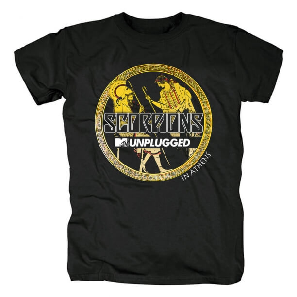 Germania Scorpions Band Mtv Tricou Unplugged Tricouri Metal Rock