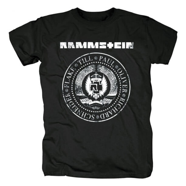 T-shirt Allemagne Metal Rock Graphic Tees