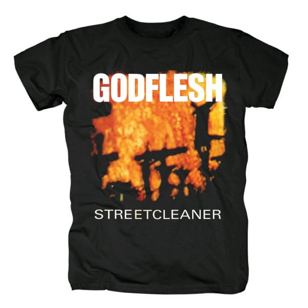 Godflesh Streetcleaner T-Shirt Camicie in metallo