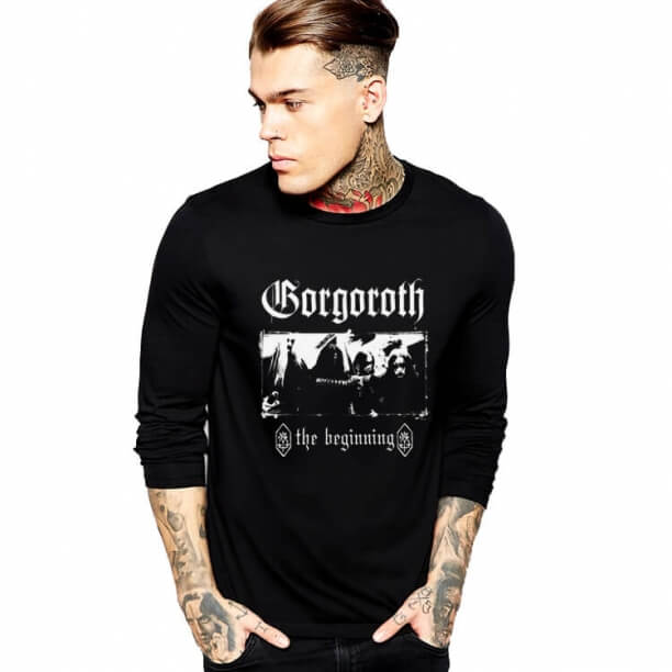 Gorgoroth Long Sleeve T-Shirt Norwegian Rock Heavy Metal Tee