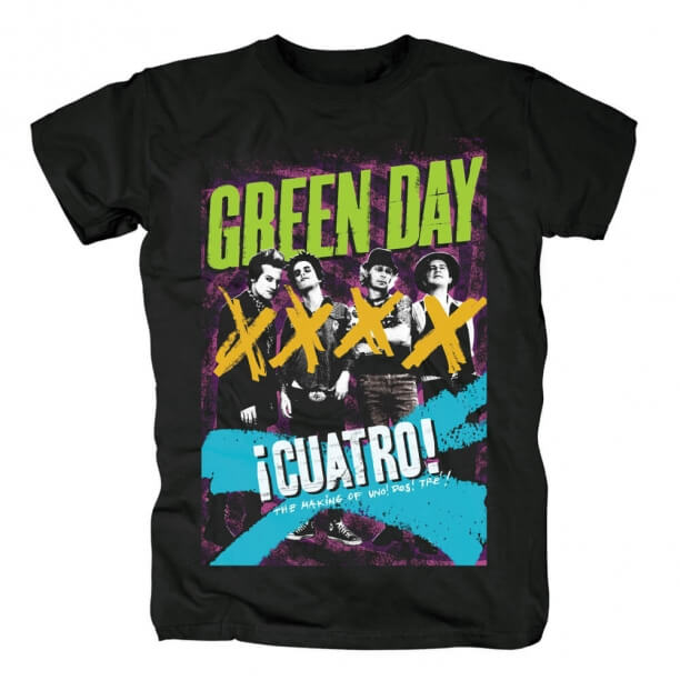 Green Day Band T-shirt Us Punk Tshirts