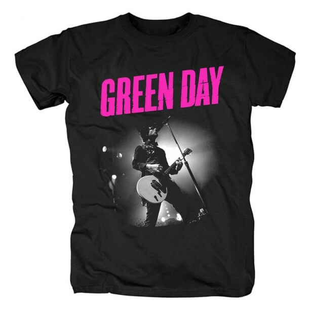 Tricouri de zi verde Cămașe cu bandă Punk Rock