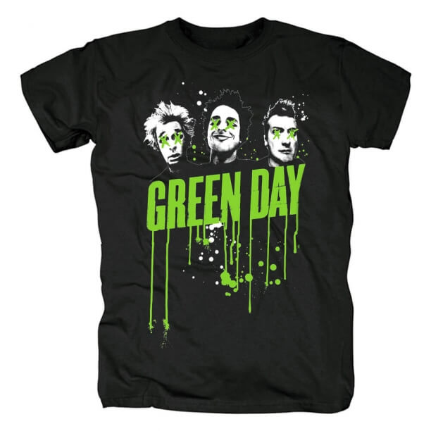 Green Day Tee Shirts Us Punk Rock Camiseta