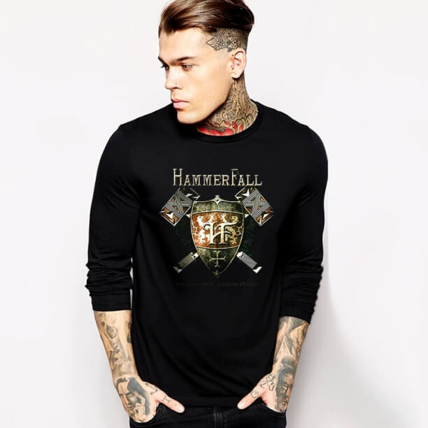 Hammer Fall Long Sleeve T-Shirt for Men