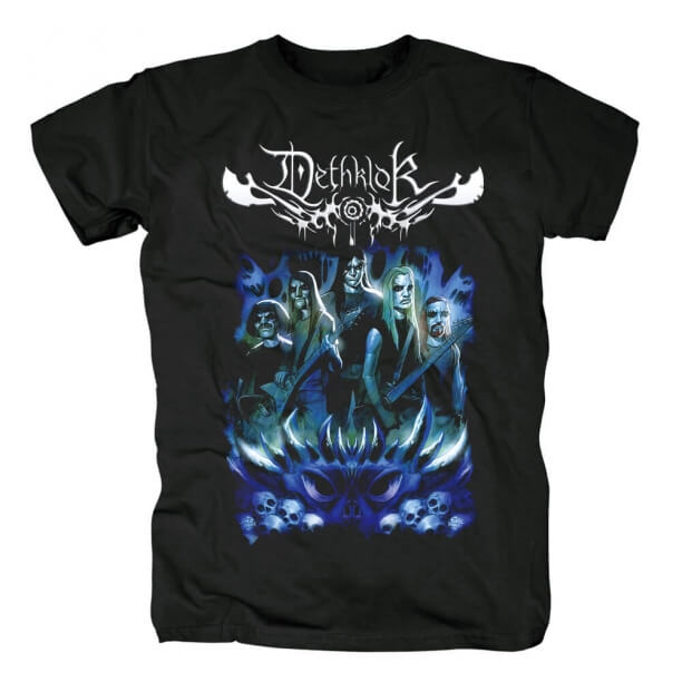 Tricou cu bandă hard rock din metal metalic Dethklok