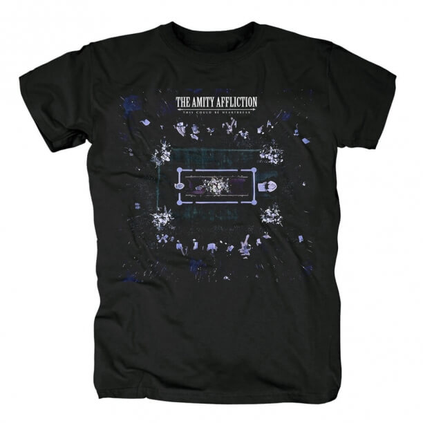 Hard Rock Metal Tees는 Amity Affliction T-Shirt를 개인화했습니다