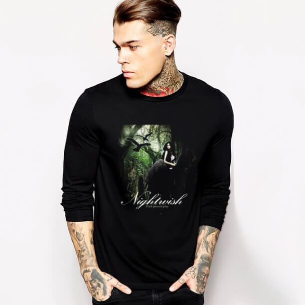 Heavy Metal Nightwish Band Black Tshirt Long Sleeve