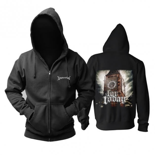 Immortal Hooded Sweatshirtsノルウェーメタルパンクロックフーディー