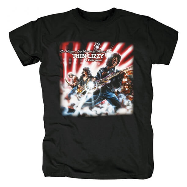 아일랜드 락 그래픽 티셔츠 Thin Lizzy T-Shirt