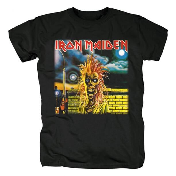 T-Shirt Hard Rock Iron Maiden Band Tees Uk