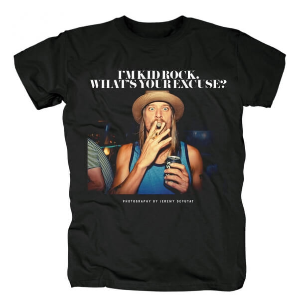 Kid Rock First Kiss T-shirts Nous T-shirt Metal Rock