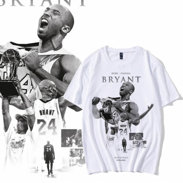 Tricou Kobe și Gianna Memorial