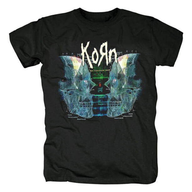 Korn t-shirts t-shirt de groupe punk rock californien en métal