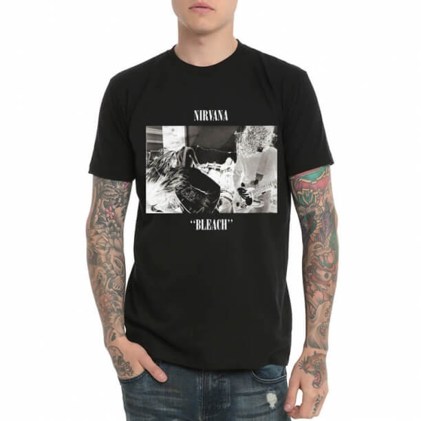 Kurt Cobain Niciodată Mind Black T Shirt