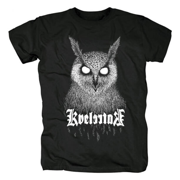 Kvelertak Camisetas T-shirt da banda de rock do punk de Noruega