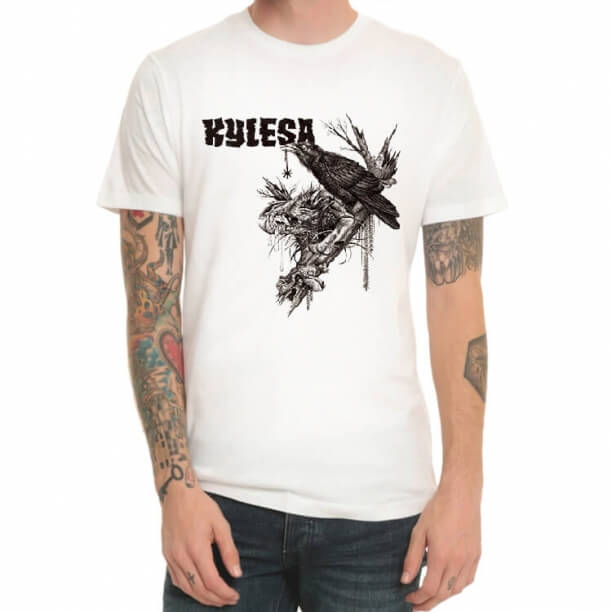 Kylesa Rock T-Shirt WhiteHeavy Metal Band Tee