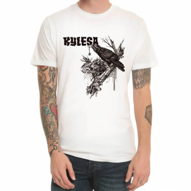 Kylesa Rock T-Shirt Weiß Schweres Metall Band T-Shirt