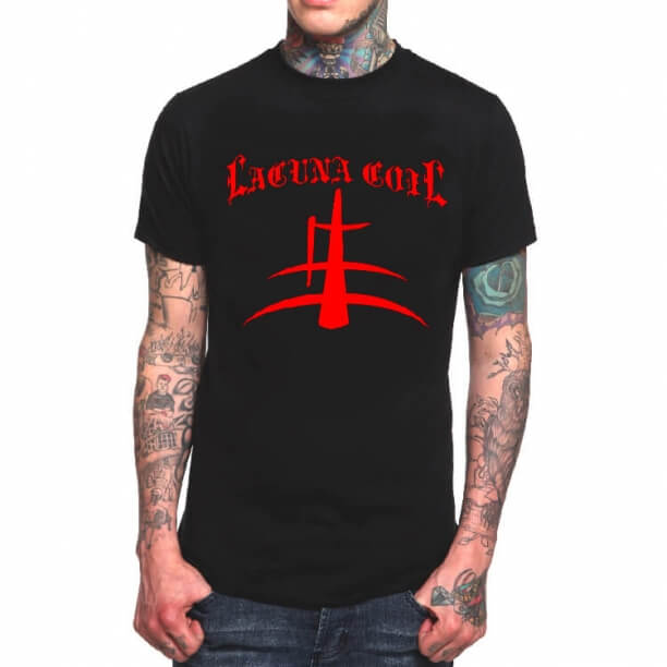 Lacuna Coil Band Rock T-Shirt til mænd