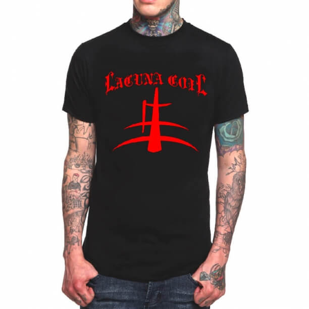 Lacuna Coil Band Rock T-shirt pour les hommes