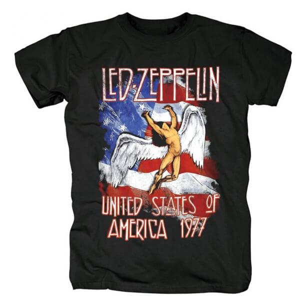 Maglietta Led Zeppelin Rock Country Music Rock