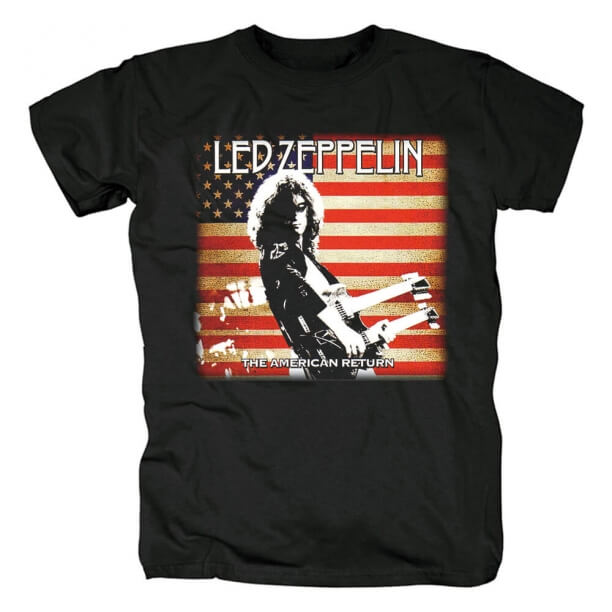 Maglietta Led Zeppelin Rock Country Music Rock