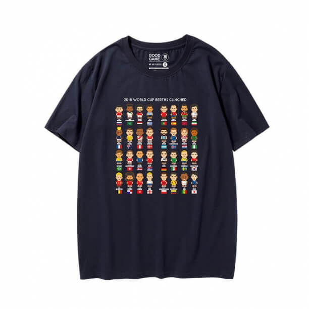 T-shirt limitata per la Coppa del Mondo di Russia 2018 All Tee di Soccer Star