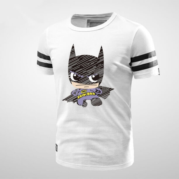 T-shirt bonito do logotipo de Batman