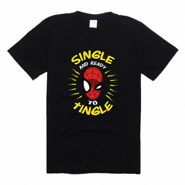 Lovely Spiderman t-shirt Peter Benjamin Parker Tee