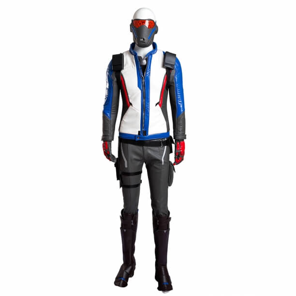 Quality Overwatch Soldiers 76 Halloween Cosplay Costume Soldier76 Jacket