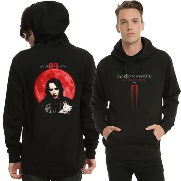 Marilyn Manson Sudadera con capucha para hombres