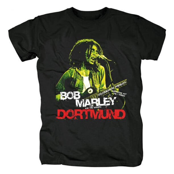 Marley Bob T-shirt Rock Grafiske T-shirts