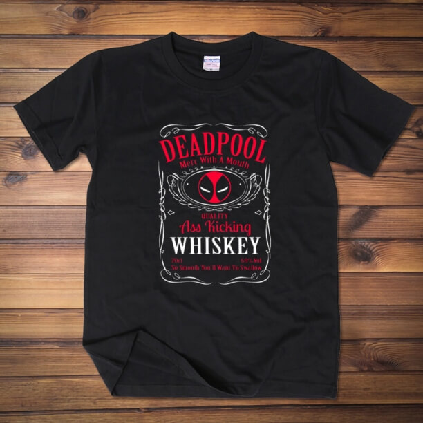 Marvel Comics Deadpool Logo T-shirts