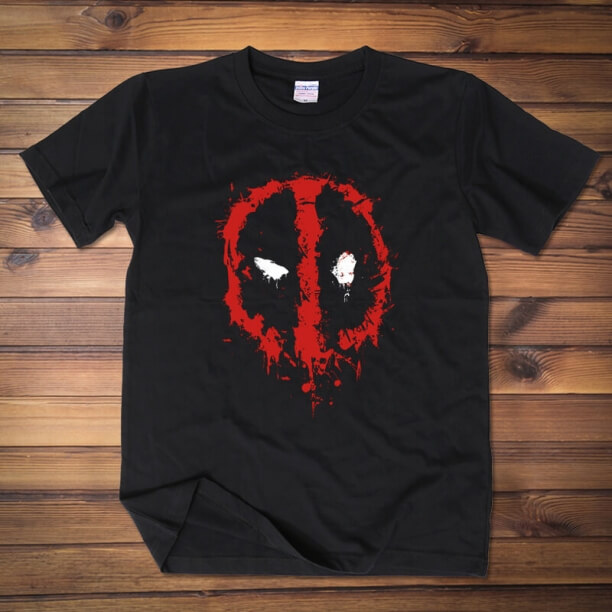 เสื้อยืด Marvel Deadpool โลโก้