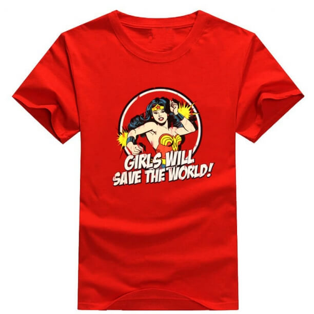 Marvel Wonderwoman Batman Tee shirt