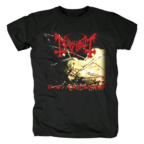 Chaos T-Shirt Norwegen Metal Rock Shirts