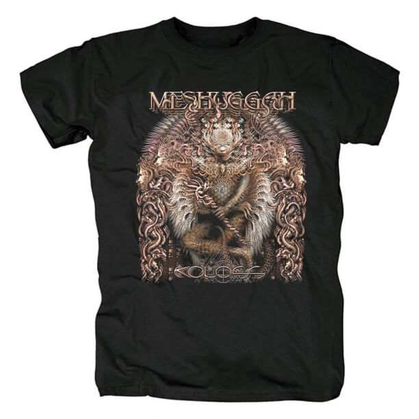 Meshuggah TシャツメタルロックTシャツ