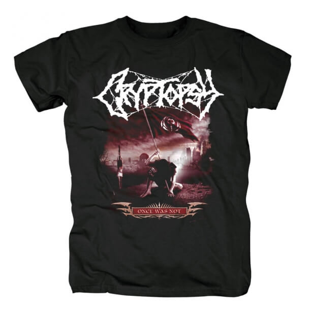 Metal Band Tees Fantastisk kryptopsi, der engang ikke var T-shirt