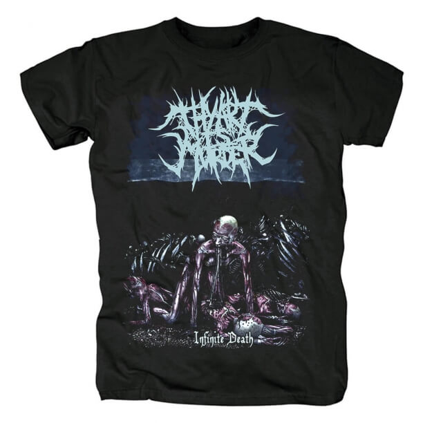 T-shirt Metal Band Tees Thy Art Is Murder Infinite Death Year