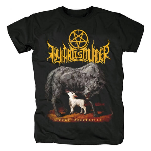 Metal Graphic Tees Ihre Kunst ist Mord Liebes Desolation T-Shirt