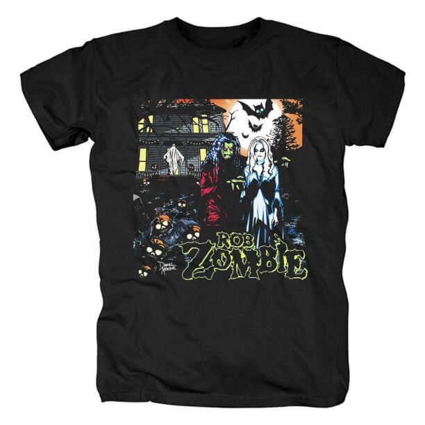Metal Rock Band Tees Cool Rob Zombie T-Shirt