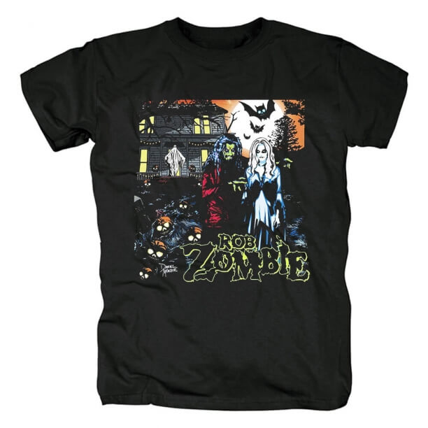 Metal Rock Band Tees Cool Rob Zombie T-shirt