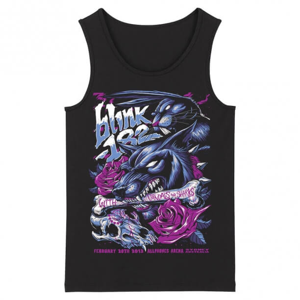 Metal Rock Graphic Tees Awesome Blink 182 T-Shirt