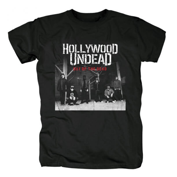 Metal Rock Grafiske T-shirts Hollywood Undead Day Of The Dead T-Shirt