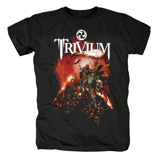 T-shirt de Trivium dos T do metal