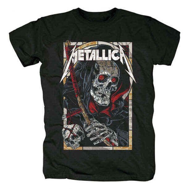 T-shirt Metallica Band Us T-shirts Metal Rock