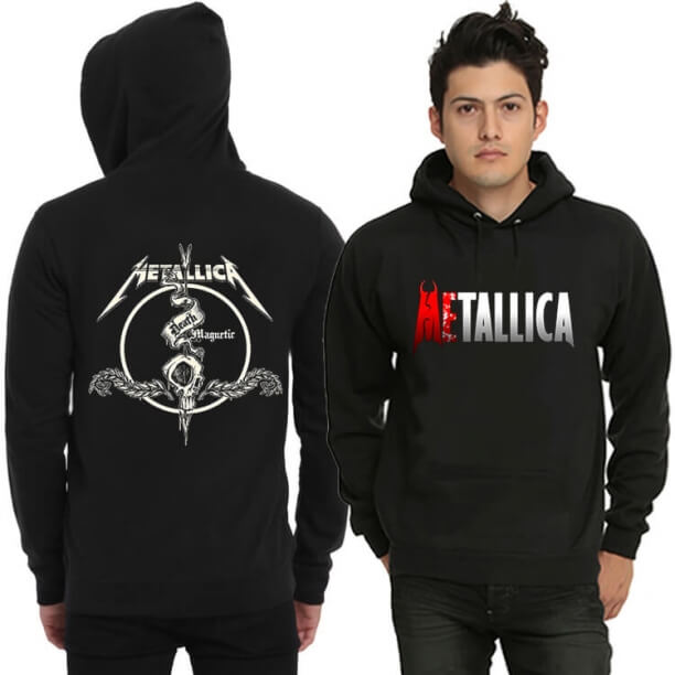 Metallica Ölüm Manyetik Kazak Hoodie